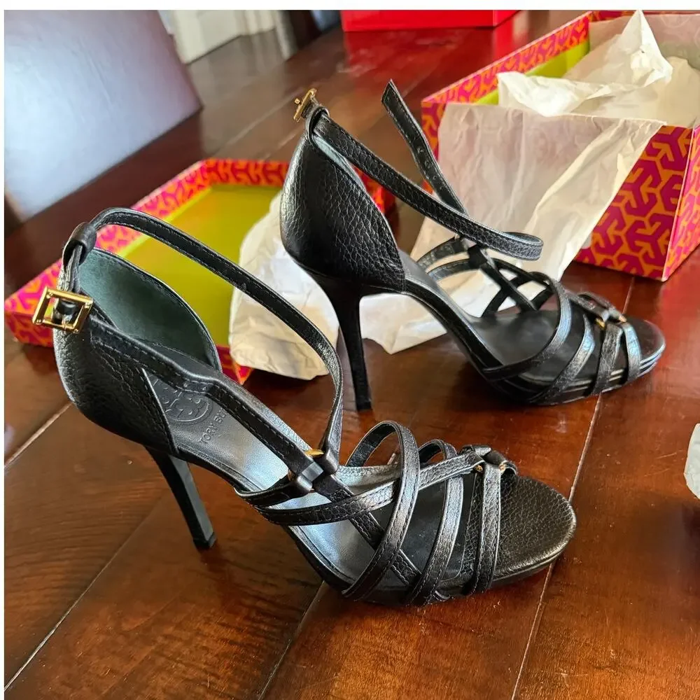 Tory Burch Elizabeth Strappy Sandals size 8